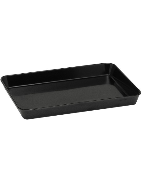 Mėsos ir maisto padėklo talpykla iš melamino 350x250x40mm juoda - Hendi 568200