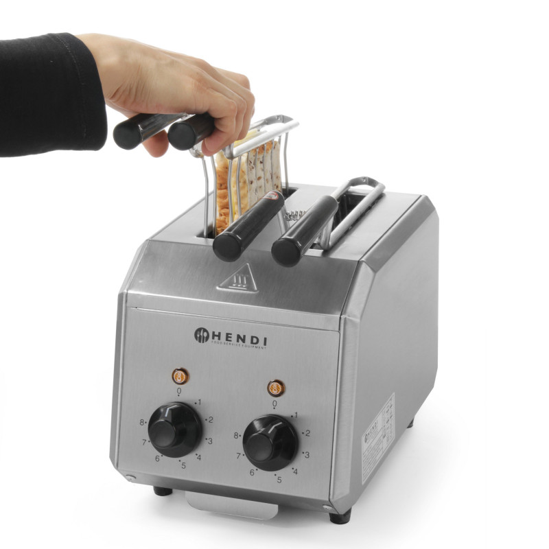 Sumuštinių skrudintuvas su dvigubu laikmačiu 1200 W – Hendi 261163