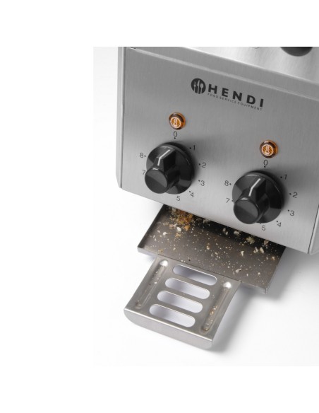 Sumuštinių skrudintuvas su dvigubu laikmačiu 1200 W – Hendi 261163