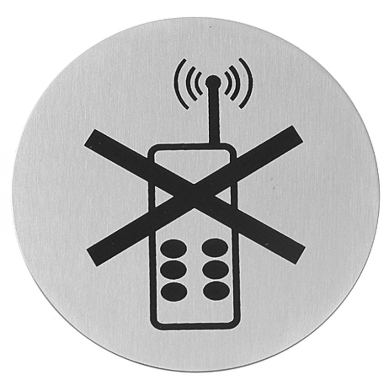 Lipni informacinė lentelė TELEFONŲ NAUDOJIMAS nerūdijančio plieno sk. 75 mm - Hendi 663653 Lipni informacinė lentelė TELEFONŲ NAUDOJIMAS nerūdijančio plieno sk. 75 mm - Hendi 663653