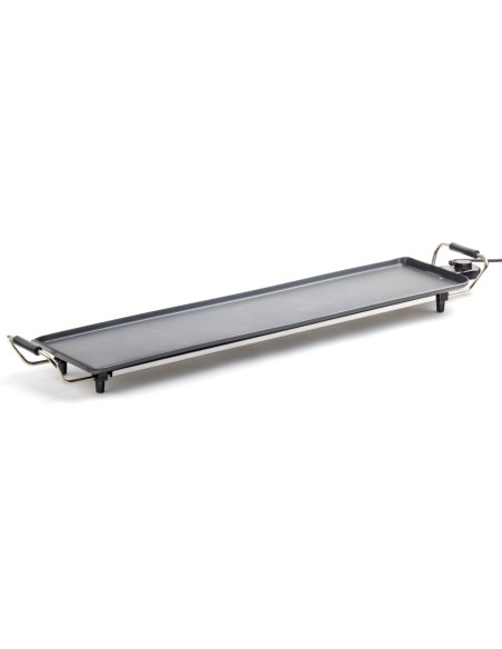 Nešiojama kepsninė patiekalams patiekti Tepan-Yaki 900x200mm 230V 1800W Nešiojama kepsninė patiekalams patiekti Tepan-Yaki 900x200mm 230V 1800W
