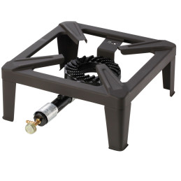 Pramoninė dujinė viryklė MEGA ZEUS taburetė 7kW 40x40cm