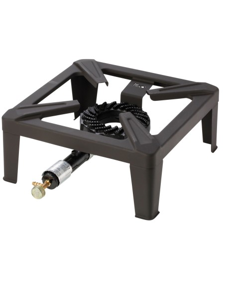Pramoninė dujinė viryklė MEGA ZEUS taburetė 7kW 40x40cm Pramoninė dujinė viryklė MEGA ZEUS taburetė 7kW 40x40cm