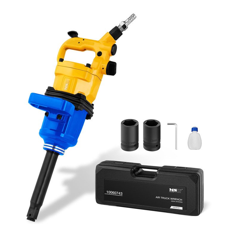Pneumatinis rato raktas 1" 3200 aps./min + korpusas MSW-ATW2500