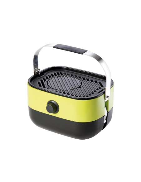 Turistinis dujinis grilis su ketaus plokšte su viryklės funkcija PICNIC Mini BBQ Turistinis dujinis grilis su ketaus plokšte su viryklės funkcija PICNIC Mini BBQ