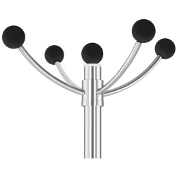 Drabužių kabykla paltų kabykla su skėčio laikikliu H 178 cm - 8 pakabos