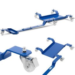 Motociklo vežimėlio manevrinė transporto platforma 300 kg 134 x 70 x 12 cm