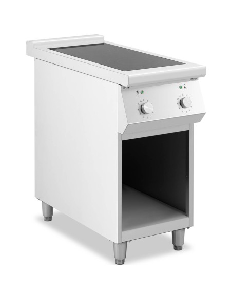 Atskirai pastatoma 2 degiklių indukcinė viryklė ant atviro pagrindo 400 V 8500 W Atskirai pastatoma 2 degiklių indukcinė viryklė ant atviro pagrindo 400 V 8500 W