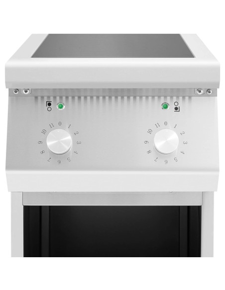 Atskirai pastatoma 2 degiklių indukcinė viryklė ant atviro pagrindo 400 V 8500 W Atskirai pastatoma 2 degiklių indukcinė viryklė ant atviro pagrindo 400 V 8500 W