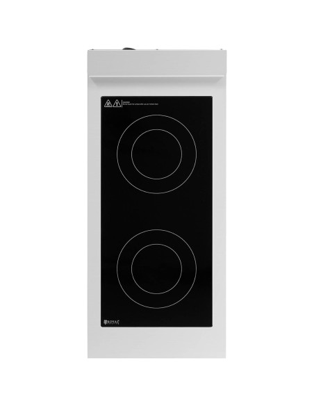 Atskirai pastatoma 2 degiklių indukcinė viryklė ant atviro pagrindo 400 V 8500 W Atskirai pastatoma 2 degiklių indukcinė viryklė ant atviro pagrindo 400 V 8500 W