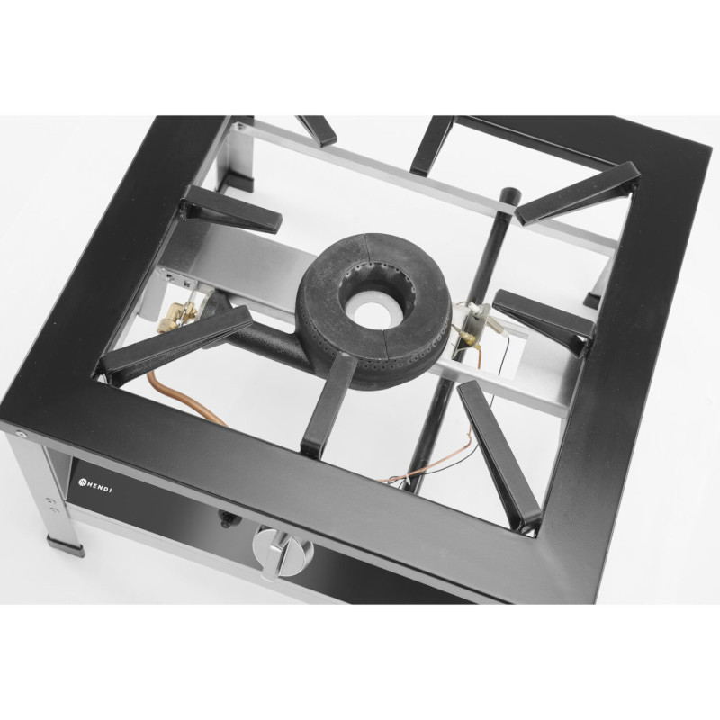 Dujinė šildymo taburetė gamtinėms dujoms ir balionas XL 10,8 kW Kitchen Line - Hendi 147276