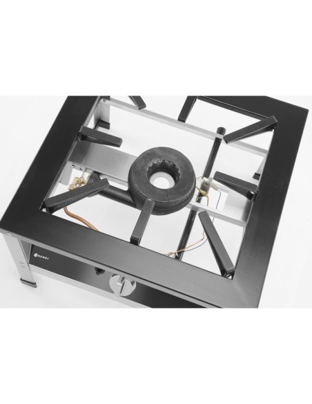 Dujinė šildymo taburetė gamtinėms dujoms ir balionas XL 10,8 kW Kitchen Line - Hendi 147276 Dujinė šildymo taburetė gamtinėms dujoms ir balionas XL 10,8 kW Kitchen Line - Hendi 147276