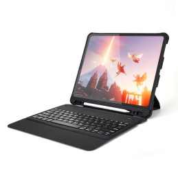 Dėklo dangtelis iPad Pro 11'' klaviatūros dėklui + juoda belaidė Bluetooth klaviatūra