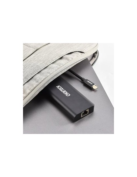 Prijungimo stoties adapterio šakotuvas USB Type C 6in1 100W PD juodas Prijungimo stoties adapterio šakotuvas USB Type C 6in1 100W PD juodas