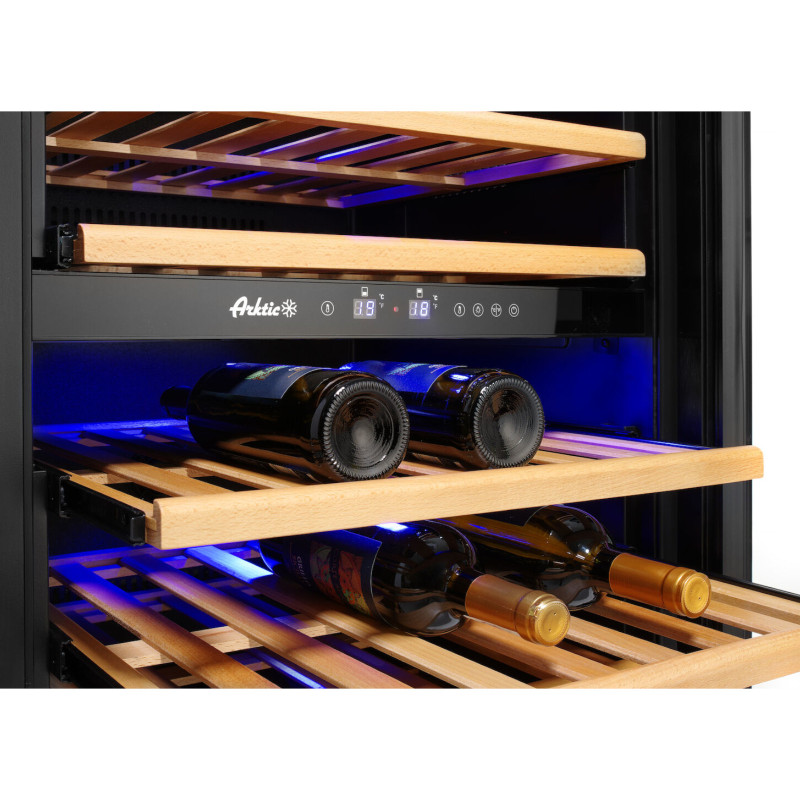 Dviejų zonų vyno šaldytuvas 72 buteliams 232 l 110 W