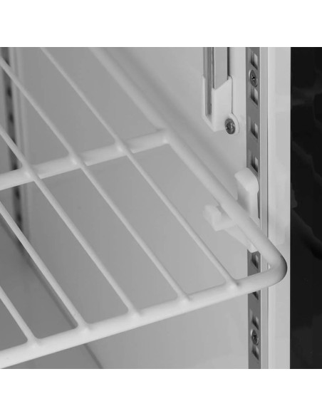 Šaldytuvas stiklinis maitinimo šaldytuvas 4 lentynos 380 l 215 W