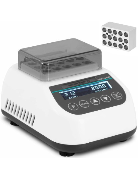 Sausa laboratorinė vonia su vėsinimo ir programavimo funkcija 15-100 C LED Sausa laboratorinė vonia su vėsinimo ir programavimo funkcija 15-100 C LED