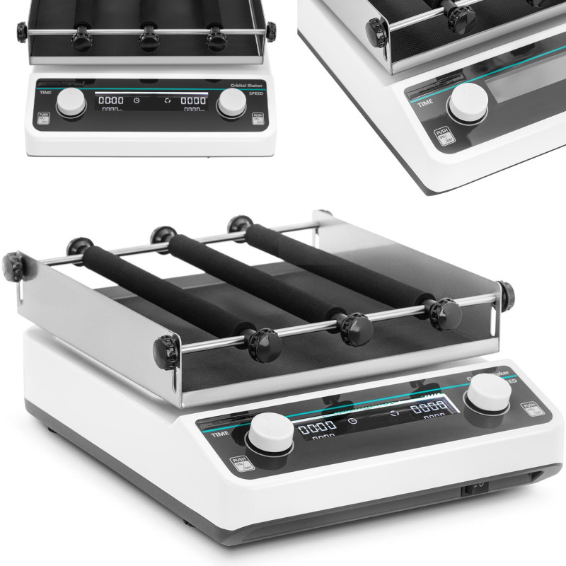 Laboratorinis orbitinis kratytuvas 40-200 aps./min 3 ritinėliai