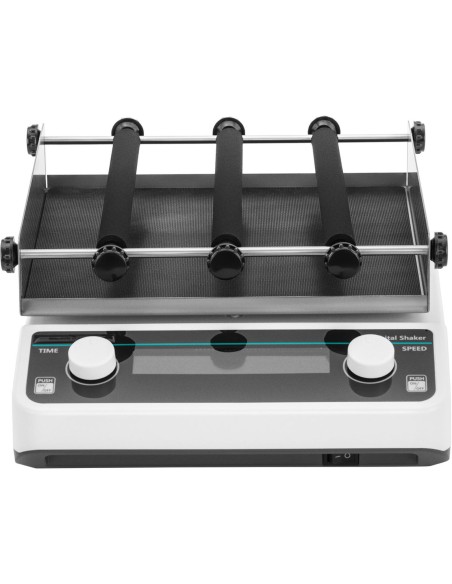 Laboratorinis orbitinis kratytuvas 40-200 aps./min 3 ritinėliai Laboratorinis orbitinis kratytuvas 40-200 aps./min 3 ritinėliai
