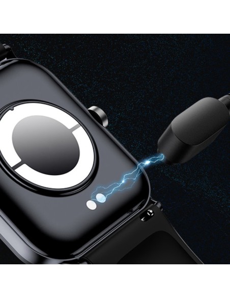 Išmanusis laikrodis Xiaomi QCY GTC S1 stilingas juodas Išmanusis laikrodis Xiaomi QCY GTC S1 stilingas juodas