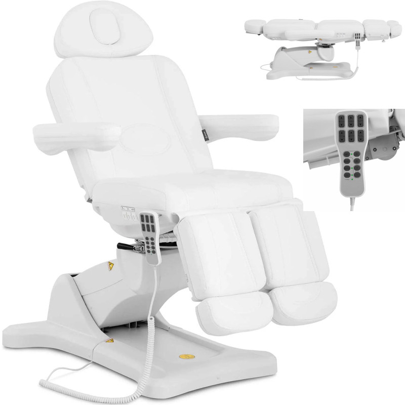 EQUITOS podiatry kosmetinis fotelis tattoo spa elektriniam manikiūrui - baltas