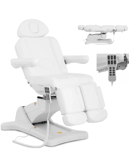EQUITOS podiatry kosmetinis fotelis tattoo spa elektriniam manikiūrui - baltas EQUITOS podiatry kosmetinis fotelis tattoo spa elektriniam manikiūrui - baltas