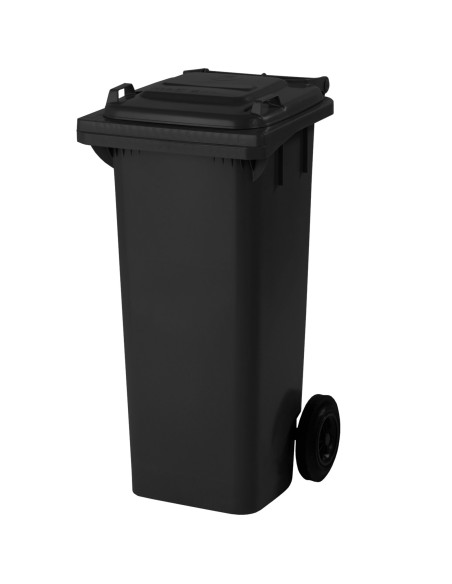 Konteinerių šiukšliadėžė EUROPLAST 80L juoda Konteinerių šiukšliadėžė EUROPLAST 80L juoda