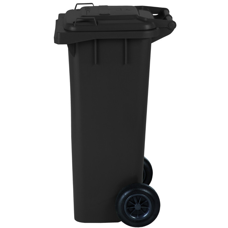 Konteinerių šiukšliadėžė EUROPLAST 80L juoda
