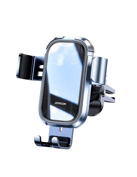 Gravitacinis automobilinis laikiklis išmaniajam telefonui pilkoms ventiliacijos grotelėms Gravitacinis automobilinis laikiklis išmaniajam telefonui pilkoms ventiliacijos grotelėms