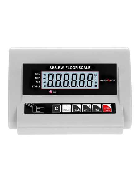 Svorio padėklų platforma sandėliui SBS-BW-5T LCD iki 5 tonų Svorio padėklų platforma sandėliui SBS-BW-5T LCD iki 5 tonų