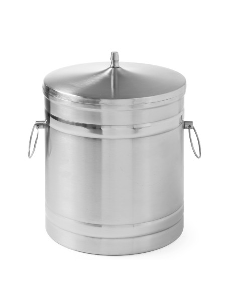 Ledo konteinerio plieninės termo dvigubos sienelės 5L - Hendi 594704