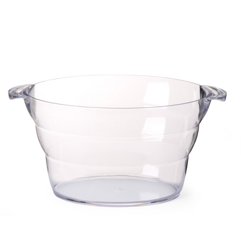 Dubuo šampanui arba punšo ovalus plastikinis SAN 47x29x23cm - Hendi 593165
