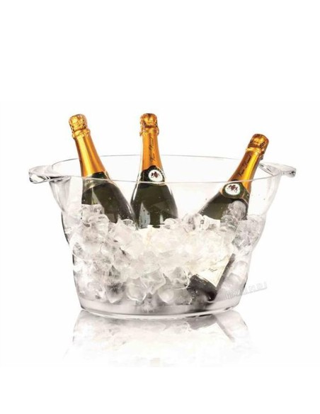 Dubuo šampanui arba punšo ovalus plastikinis SAN 47x29x23cm - Hendi 593165