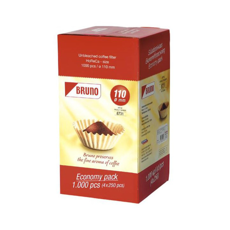 Popierinis filtras lašeliniams kavos virimo aparatams, sk. 250 mm – Hendi 208656