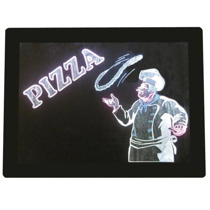 LED apšviesta MENU informacinė lenta 366x486mm 230V - Hendi 871508