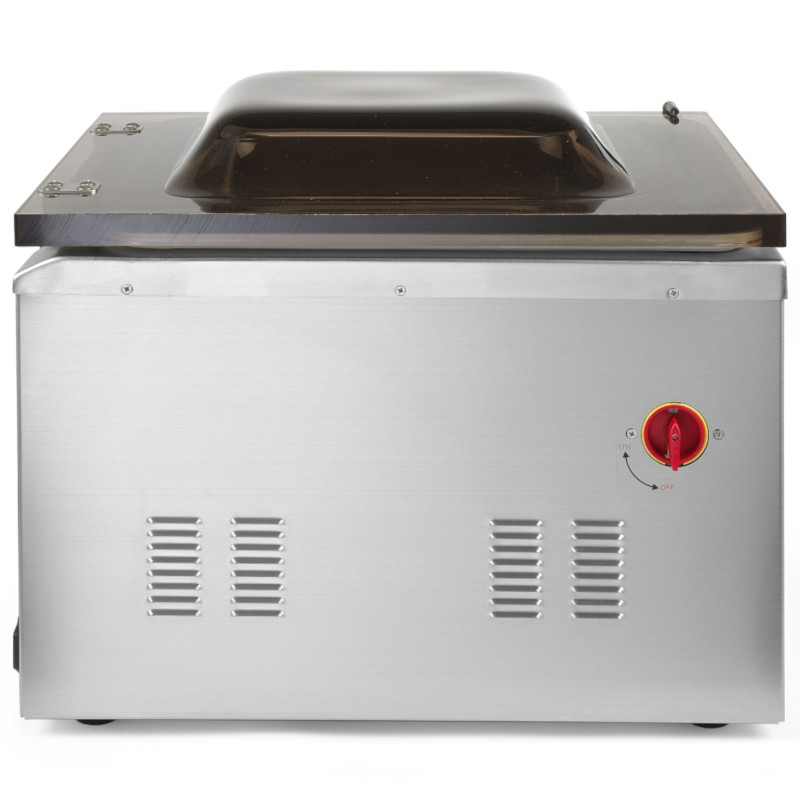Kamerinė vakuuminio pakavimo mašina su alyvos siurbliu 410mm 1000W PROFI LINE 410 Hendi 201442