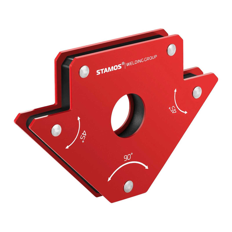 Magnetinio suvirinimo kampo laikiklis, keliamoji galia iki 21kg 45 90 135 2 vnt.