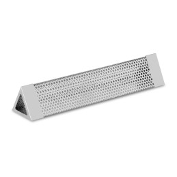 Rūkyklos įdėklas medžio drožlėms trikampio formos nerūdijančio plieno 30,2x6,2x5,4 cm