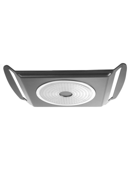 Grilio plokštė su grioveliais indukcinėms viryklėms TEFLON 39x26cm - HENDI 629130