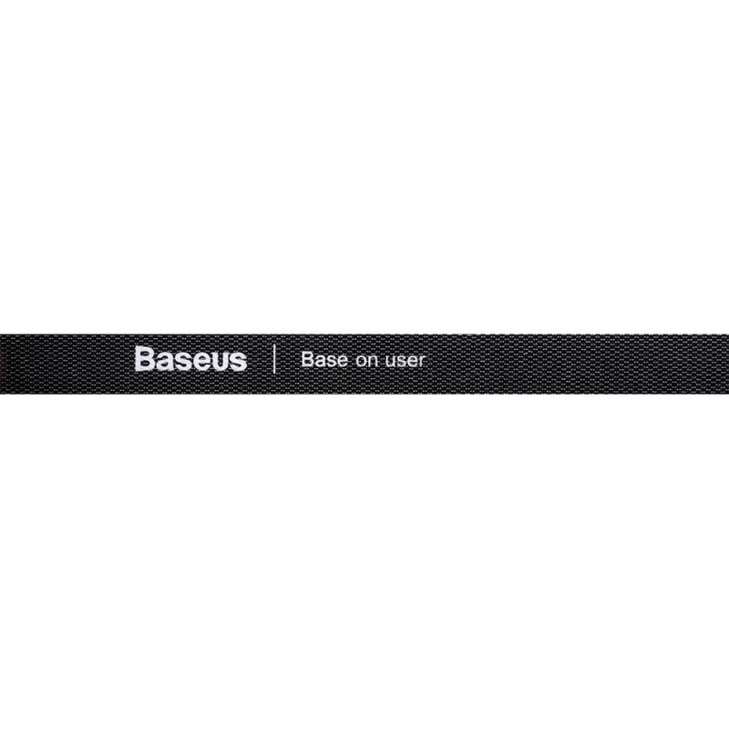 Kabelių tvarkyklė Velcro juosta Velcro 1m juoda