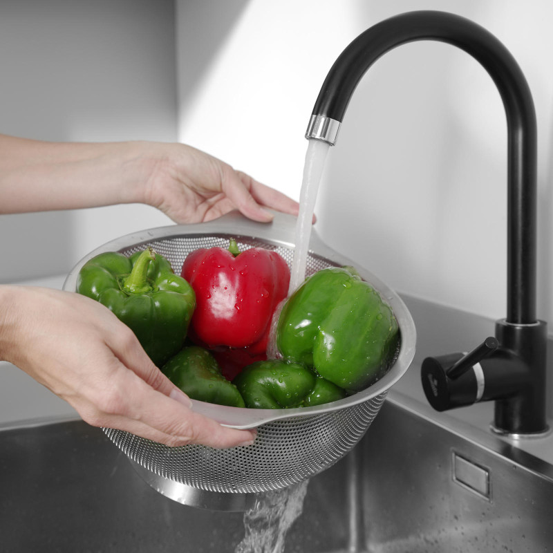 Perforuoto plieno filtro kubilo kiaurasamtis sk. 220 mm - HENDI 535448