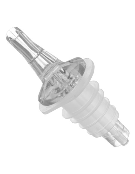 Išpylimo čiaupo dozatorius buteliams - skaidrus 4 vnt.