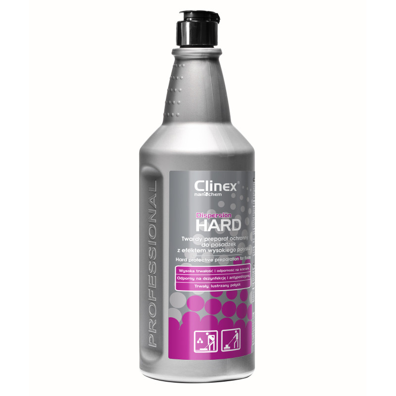 CLINEX Dispersion HARD 1L neslystanti grindų poliravimo priemonė