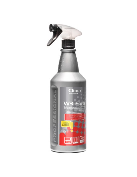 CLINEX W3 Forte 1L unitazo valiklis pašalina šlapimo kvapus CLINEX W3 Forte 1L unitazo valiklis pašalina šlapimo kvapus