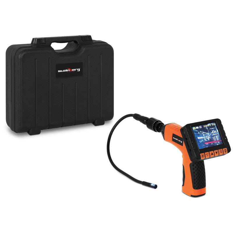 Endoskopinė diagnostinė apžiūros kamera 430 mm sk. 10 mm LCD 3,5 colio