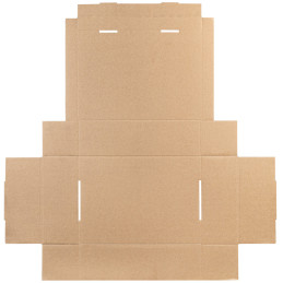 Sulankstytas kartonas 3 sluoksnių mikrobangų krosnelė 325x280x100mm - 1000vnt
