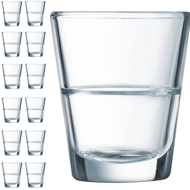Arcoroc STACK UP aukštas stiklas 45 ml 12 vnt. rinkinys - Hendi J8039 Arcoroc STACK UP aukštas stiklas 45 ml 12 vnt. rinkinys - Hendi J8039