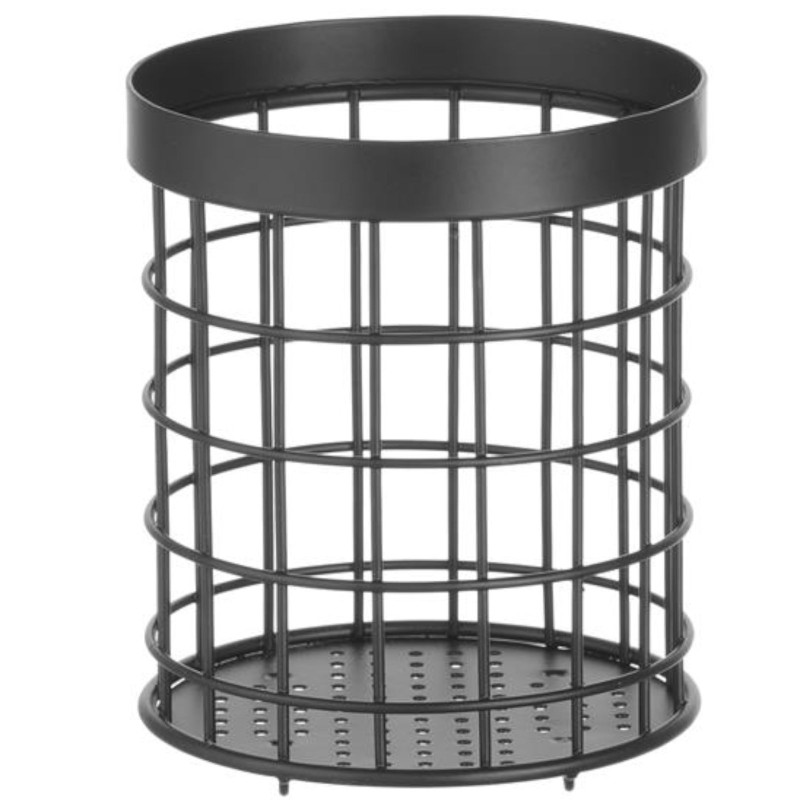 Stalo įrankių krepšelis apvalus juodas sk. 120 mm – Hendi 427033