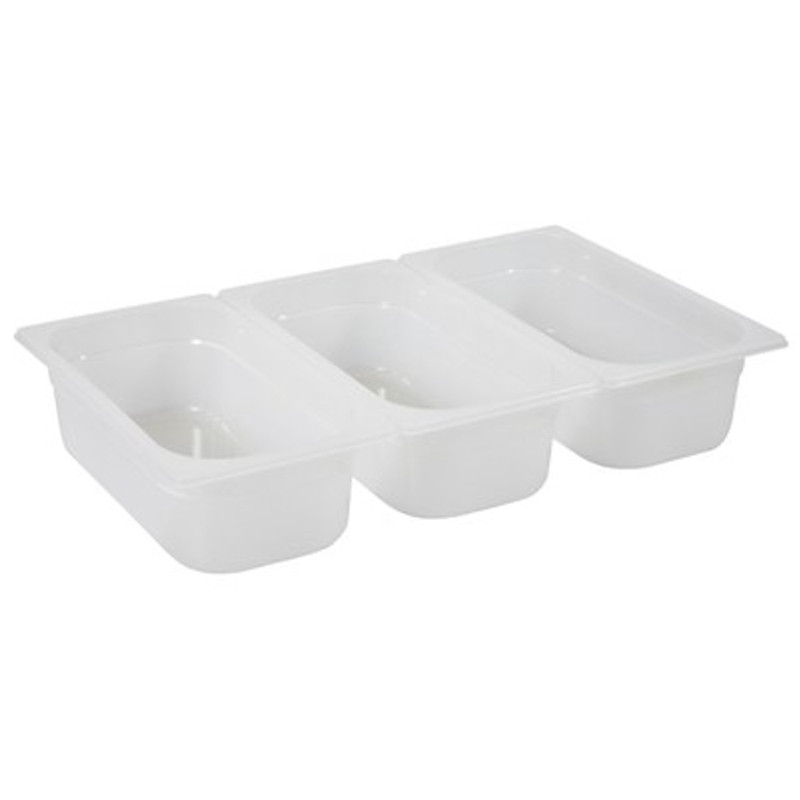Gastronorm konteineris pagamintas iš polipropileno GN 1/3 val. 100 mm - Hendi 880227