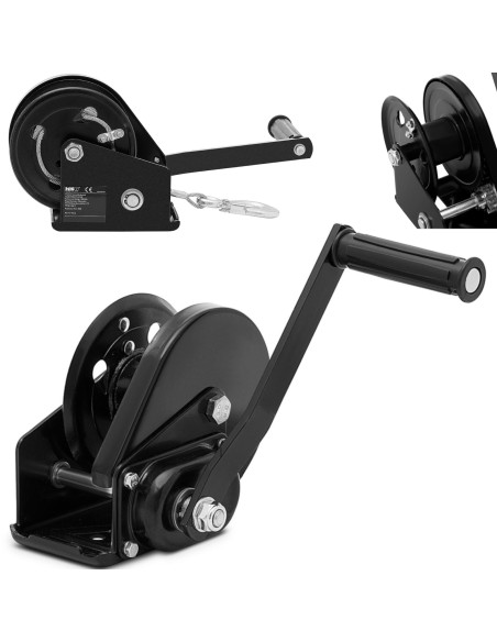 Rankinė alkūninė gervė su automatiniais stabdžiais 550 kg Rankinė alkūninė gervė su automatiniais stabdžiais 550 kg